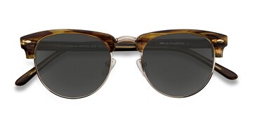 Brown Golden The Hamptons -  Vintage Acetate, Metal Lunettes de soleil