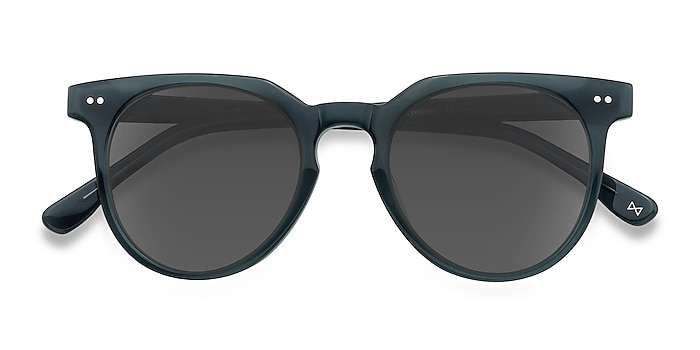 Viridian Shadow -  Vintage Acetate Sunglasses