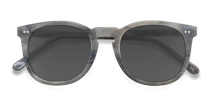 Dark Marble Ethereal -  Vintage Acetate Sunglasses