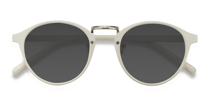 White Millenium -  Plastic Sunglasses