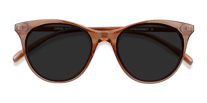 Clear Brown Cartel -  Plastic Sunglasses