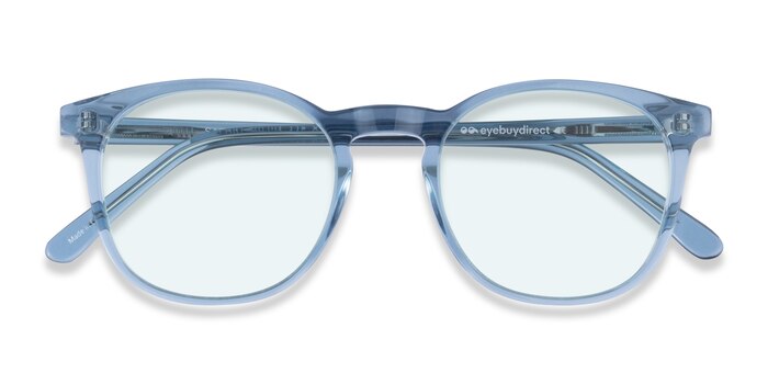 Clear Blue Safari -  Acetate Sunglasses