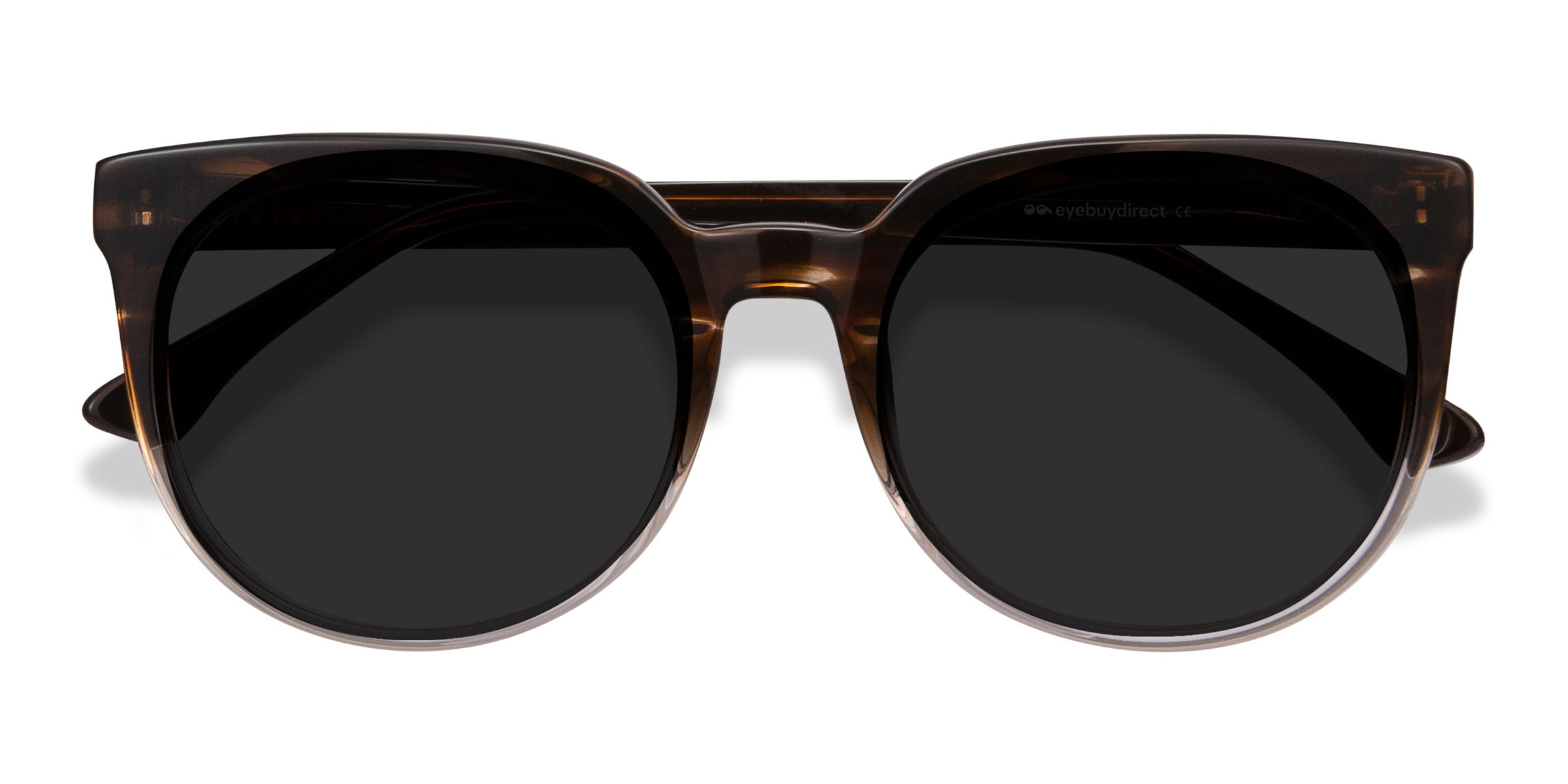 brown frame sunglasses