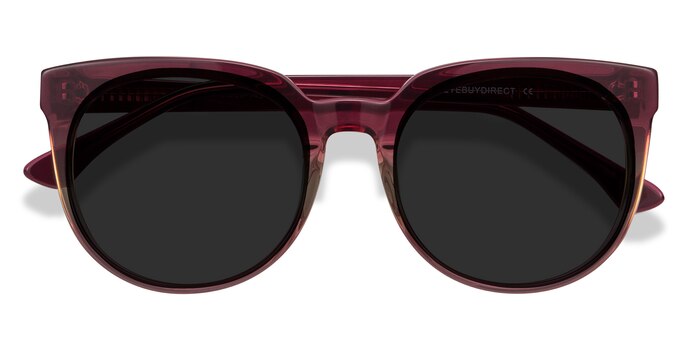 Red Clear Queen -  Acetate Sunglasses