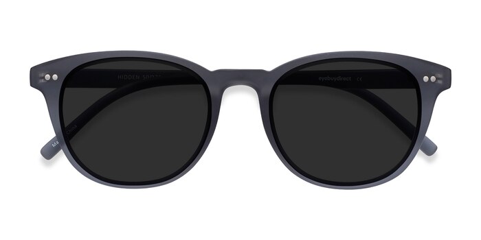 Gray Hidden -  Vintage Plastic Sunglasses