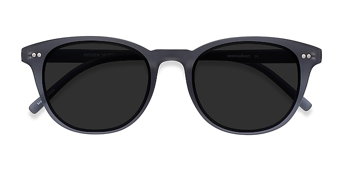 Gray Hidden -  Vintage Plastic Sunglasses