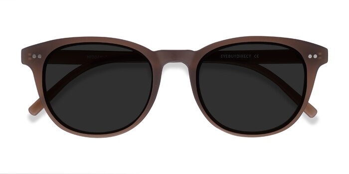 Brown Hidden -  Vintage Plastic Sunglasses