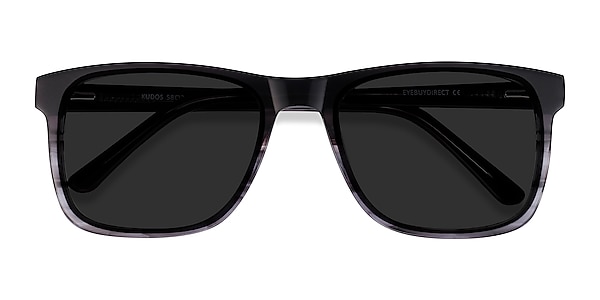Kudos - Rectangle Gray Frame Sunglasses For Men | EyeBuyDirect