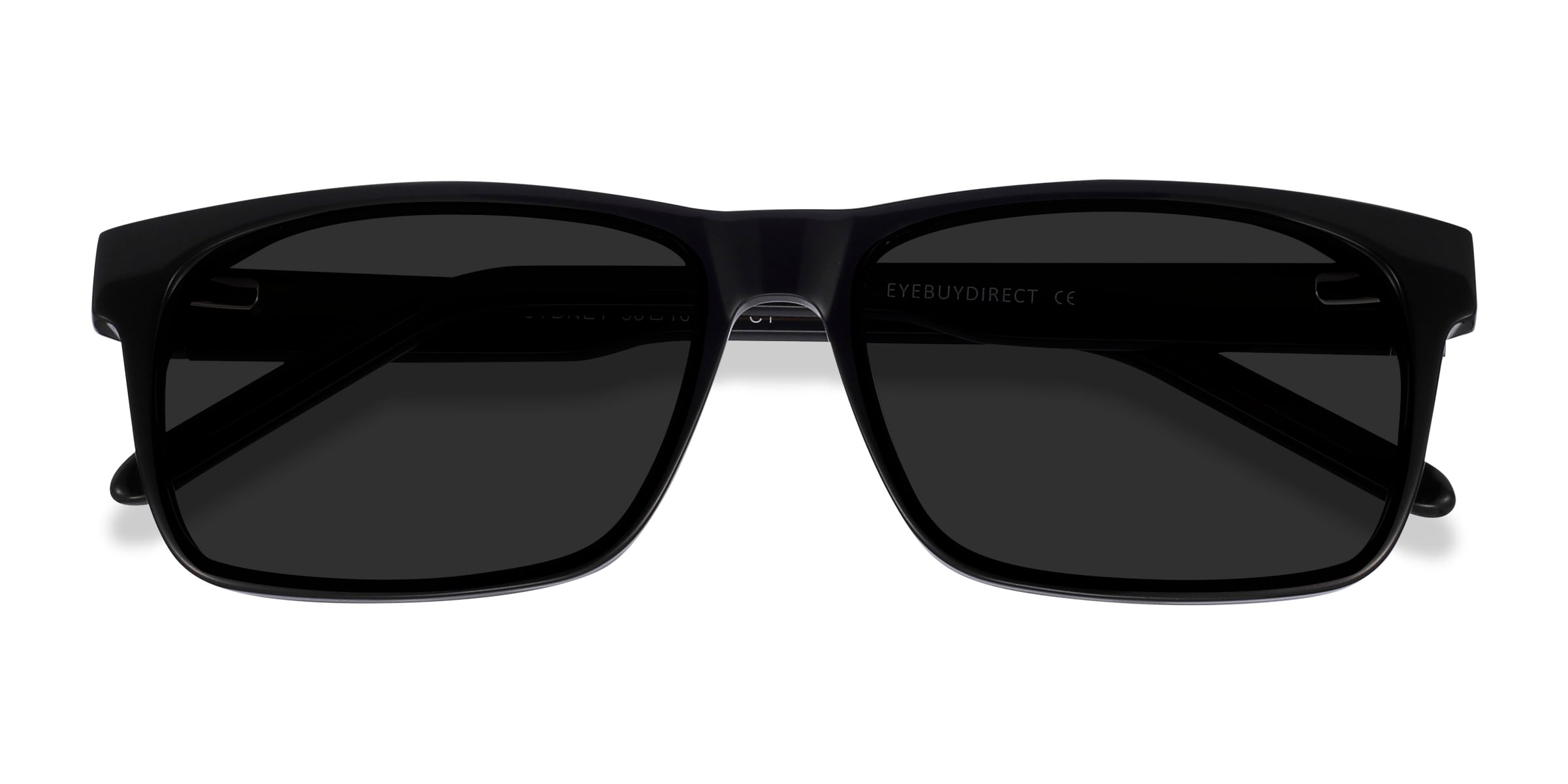 Black sales prescription sunglasses