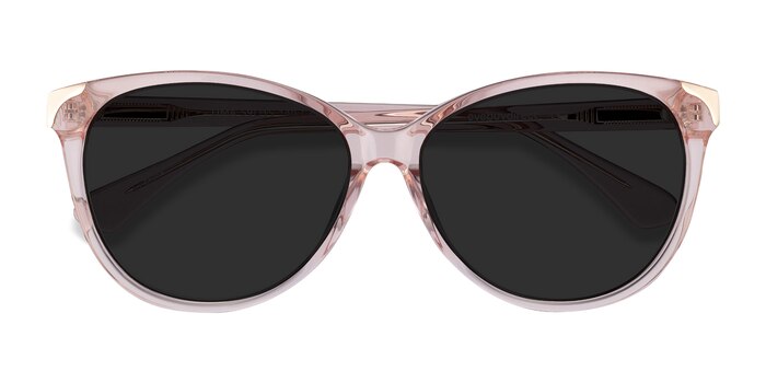 Clear Pink Lima -  Acetate Sunglasses