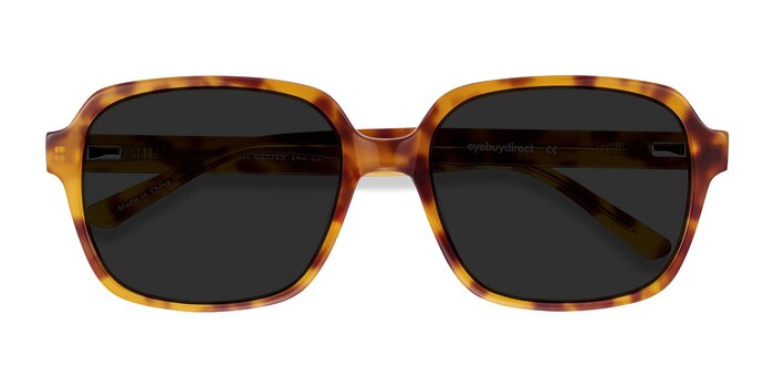 Tortoise Marlon -  Vintage Acetate Sunglasses
