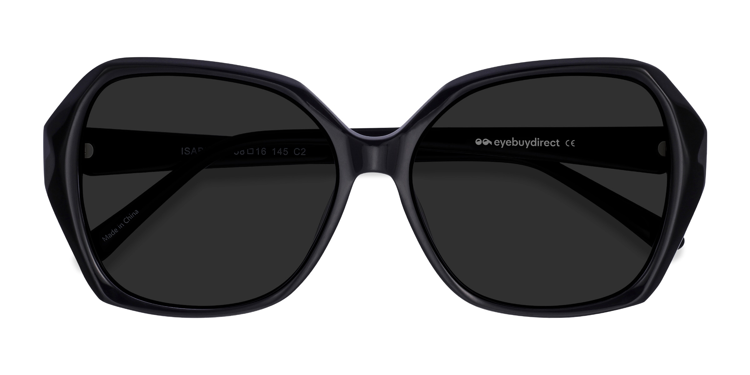 Female s square Black Acetate Prescription sunglasses - Eyebuydirect s Isabella 175$