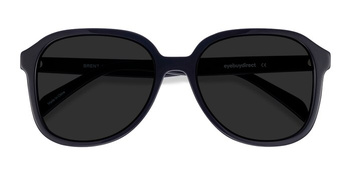 Black Brent -  Vintage Acetate Sunglasses