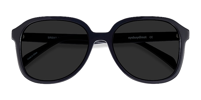 Black Brent -  Vintage Acetate Sunglasses