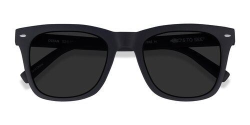 Unisex S Square Basalt Eco Friendly,Plastic Prescription Sunglasses - Eyebuydirect S Ocean