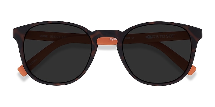 Warm Tortoise & Coral Dune -  Plastic Sunglasses