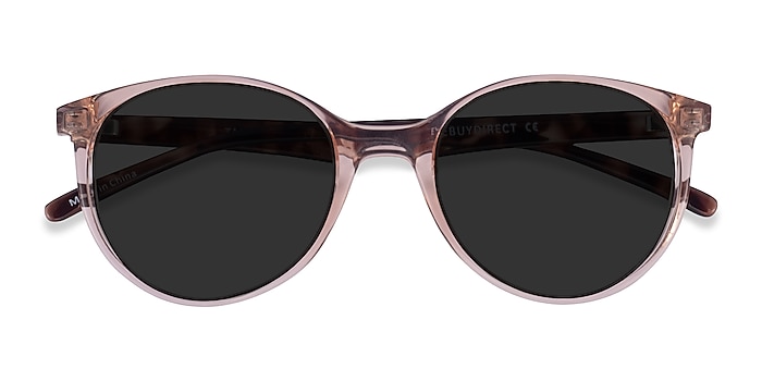 Clear Brown Tortoise Talent -  Plastic Sunglasses