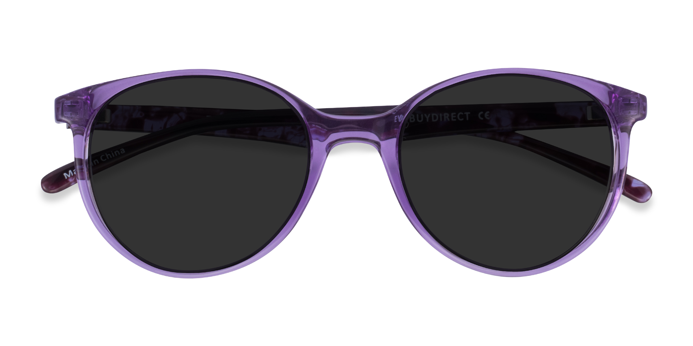 Unisex s roundPlastic Prescription sunglasses - Eyebuydirect s Talent