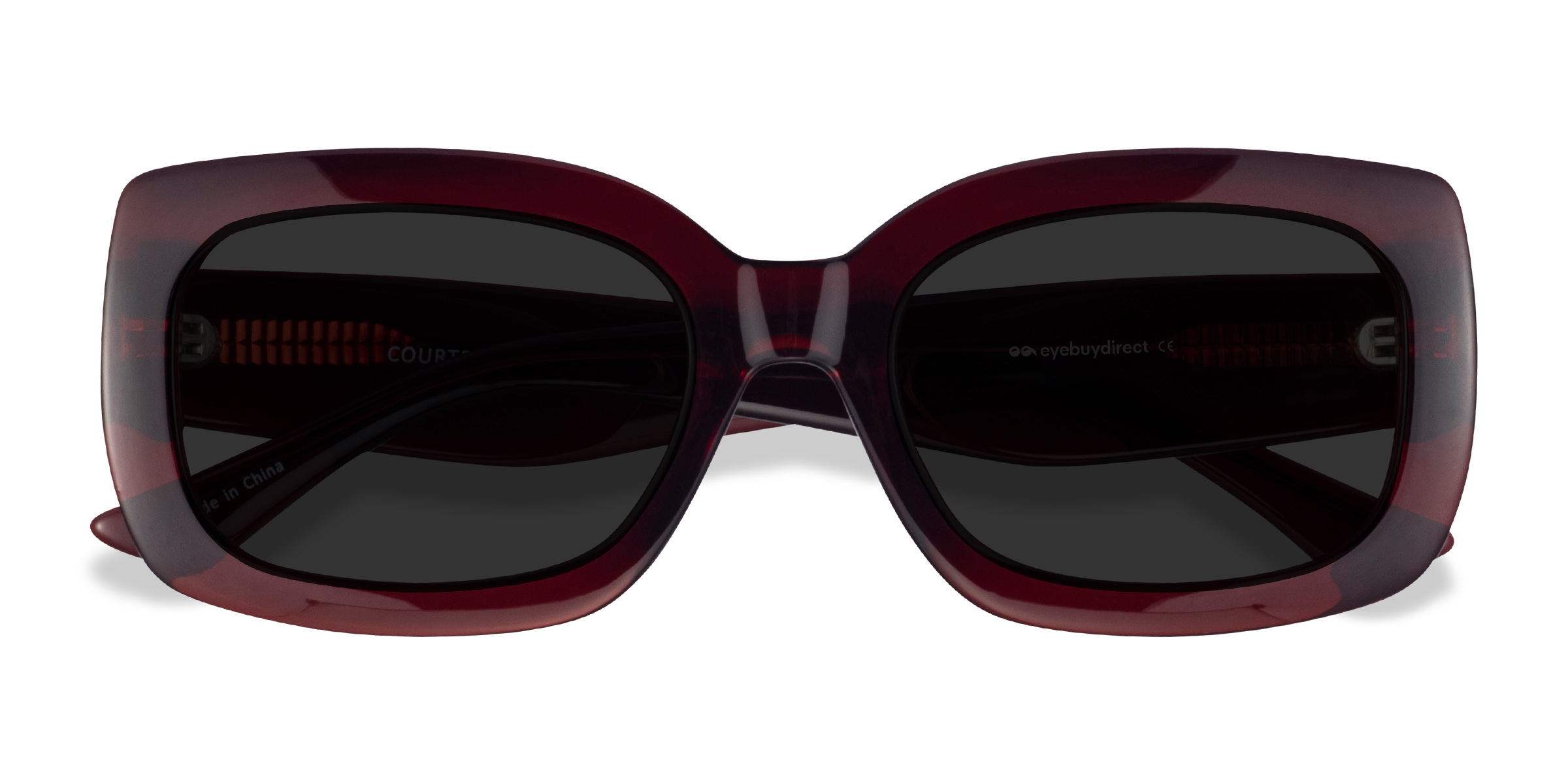 Female s rectangleAcetate Prescription sunglasses - Eyebuydirect s Courteney