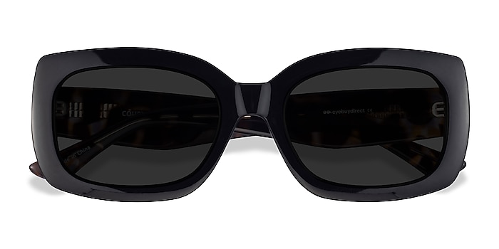 Black Courteney -  Acetate Sunglasses
