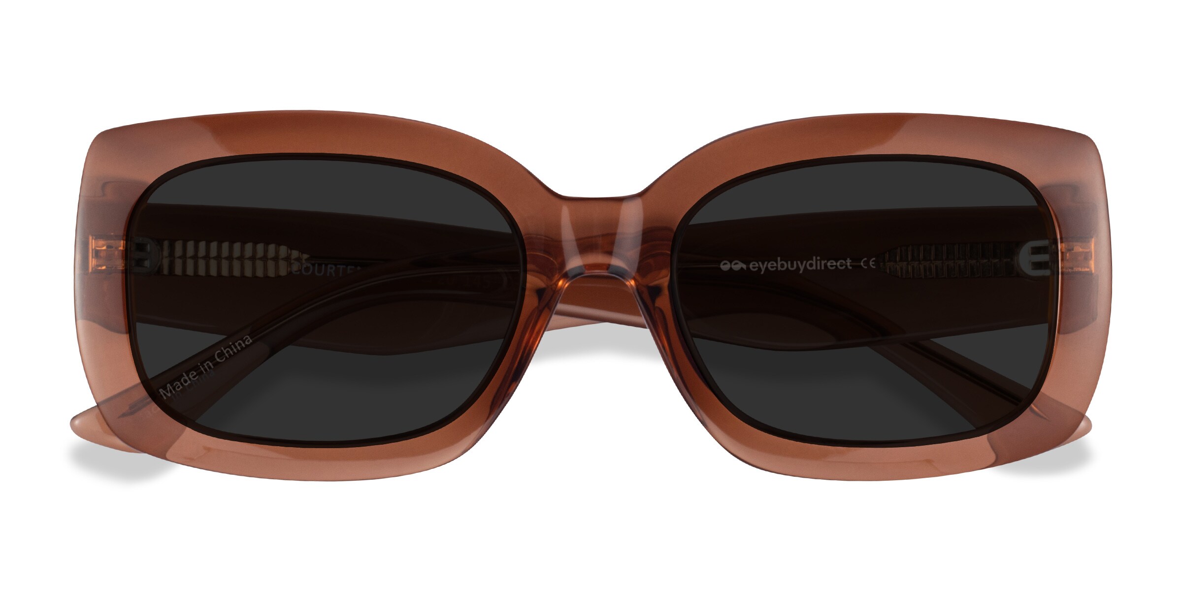 Rectangular Sunglasses - Brown/tortoiseshell-patterned - Ladies | H&M US