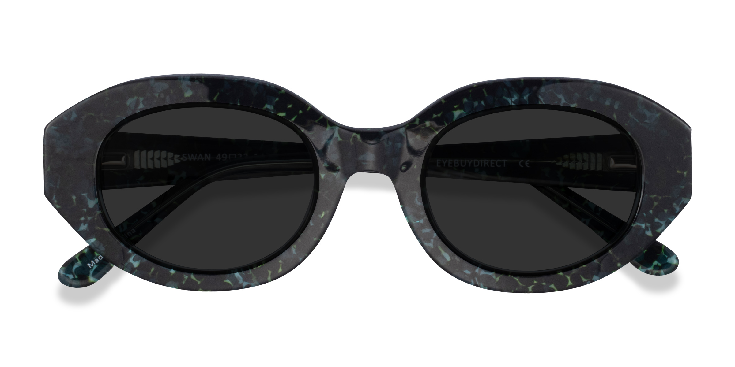 Female s ovalAcetate Prescription sunglasses - Eyebuydirect s Swan