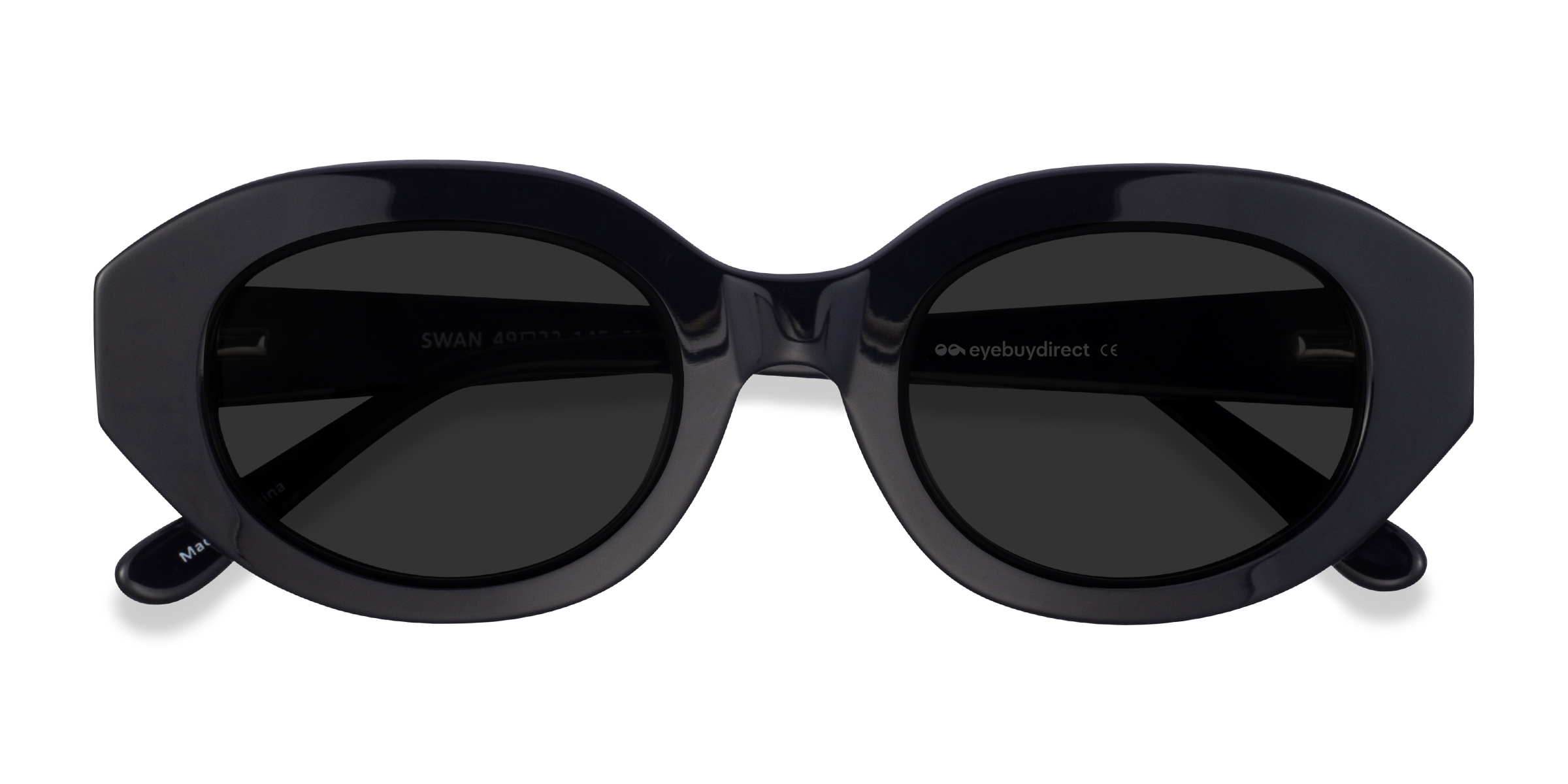 Female s ovalAcetate Prescription sunglasses - Eyebuydirect s Swan