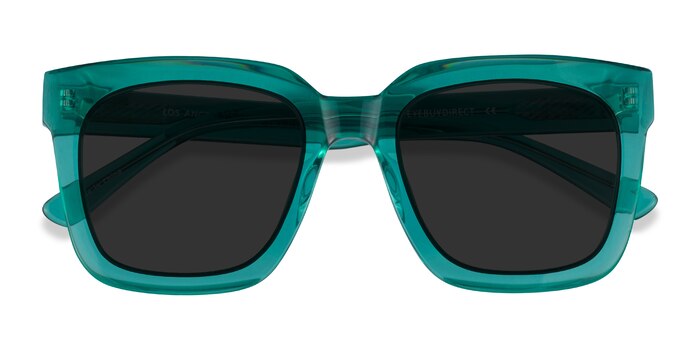 Clear Green Los Angeles -  Acetate Sunglasses