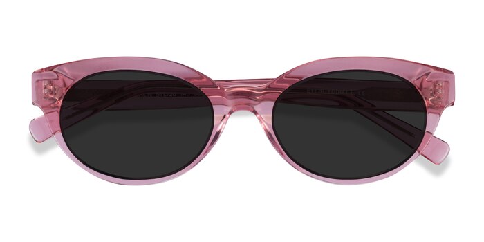 Clear Pink Vacation -  Acetate Sunglasses