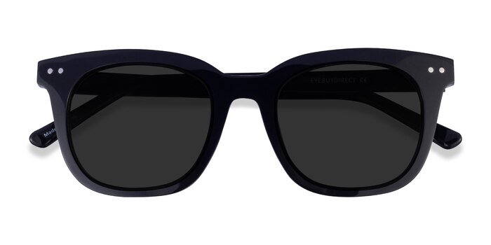 Welcome - Square Black Frame Sunglasses For Men | Eyebuydirect