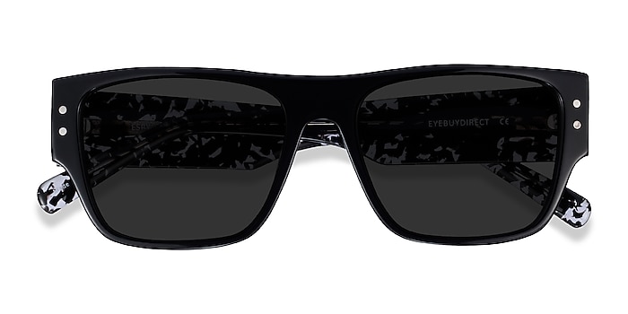 Black Espy -  Acetate Sunglasses