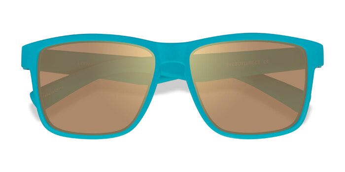 Aqua Gold Skyward -  Plastic Sunglasses