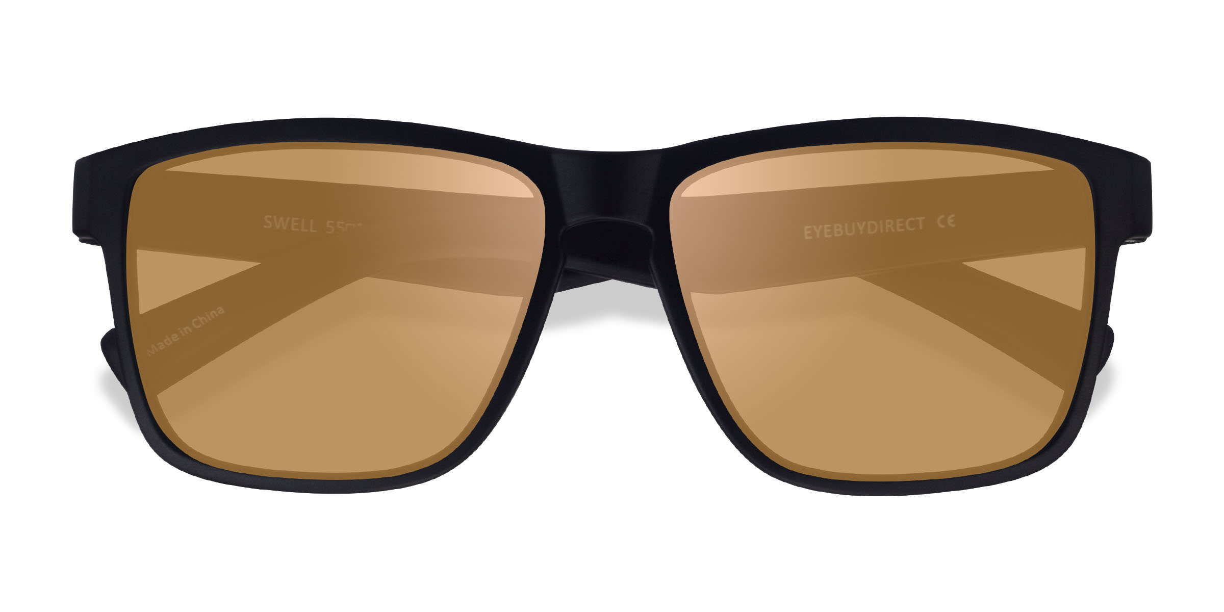 Unisex s squarePlastic Prescription sunglasses - Eyebuydirect s Swell
