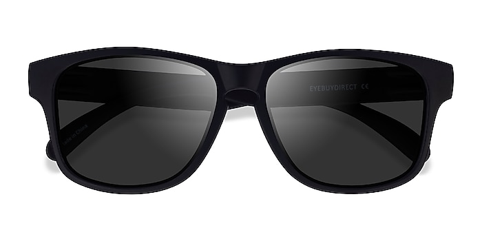 Black Gray Drift -  Plastic Sunglasses