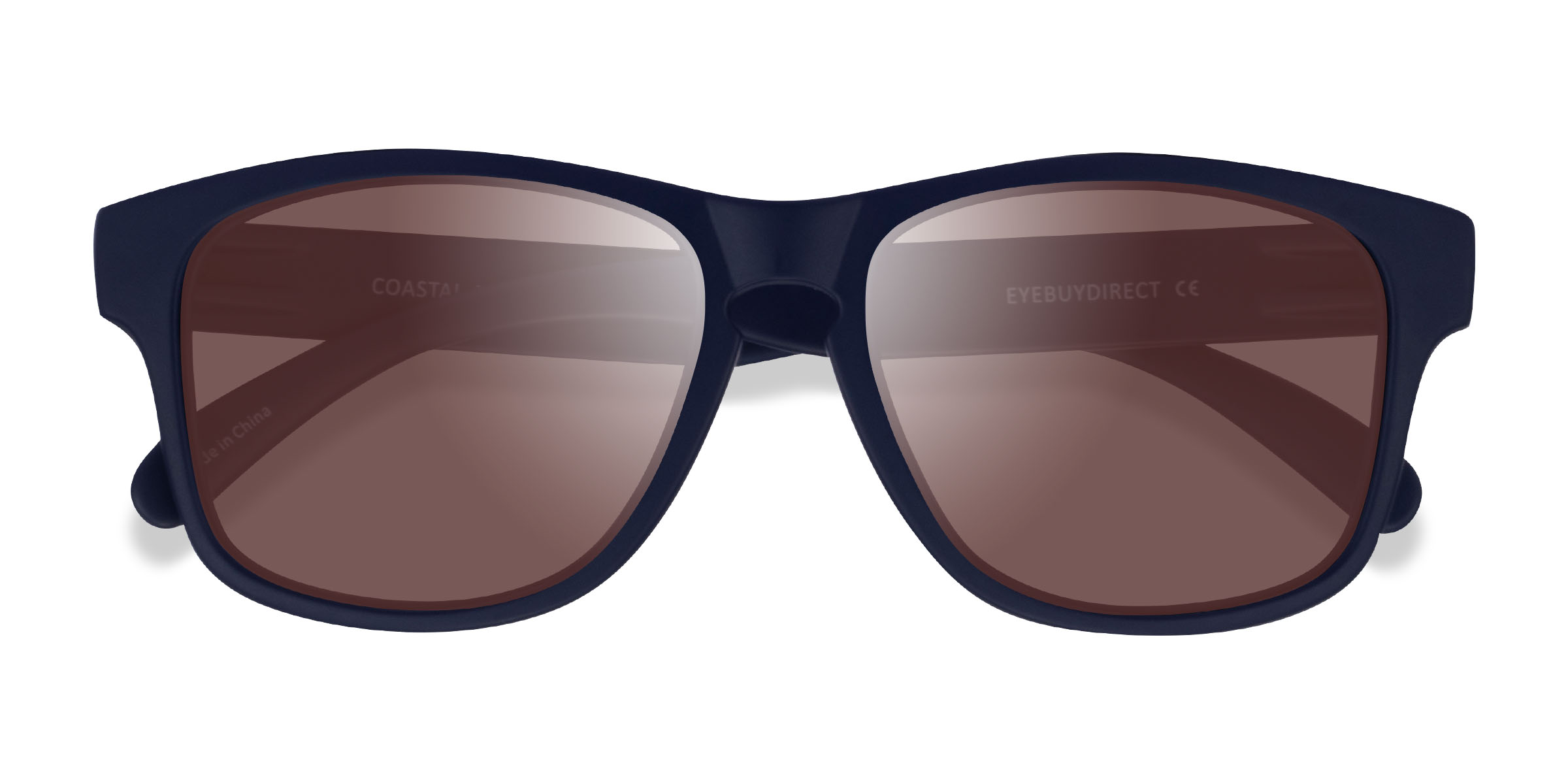 Unisex s squarePlastic Prescription sunglasses - Eyebuydirect s Coastal