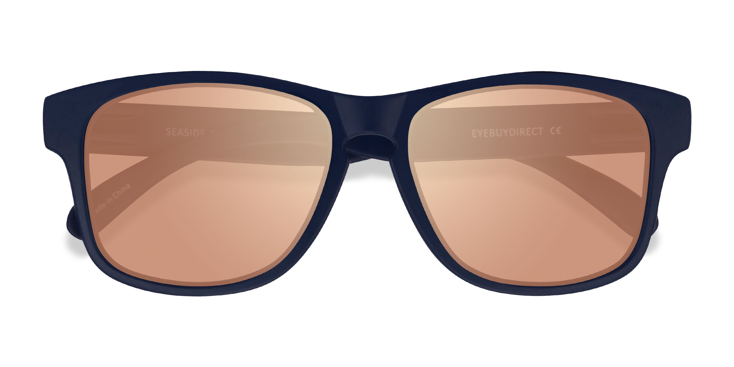 Unisex s squarePlastic Prescription sunglasses - Eyebuydirect s Seaside
