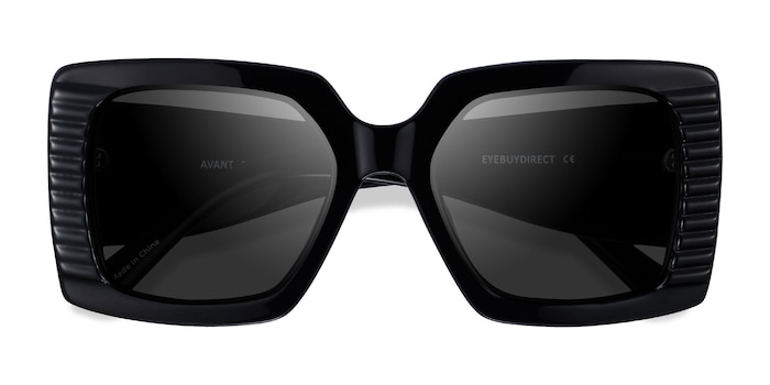 Black Avant -  Acetate Sunglasses