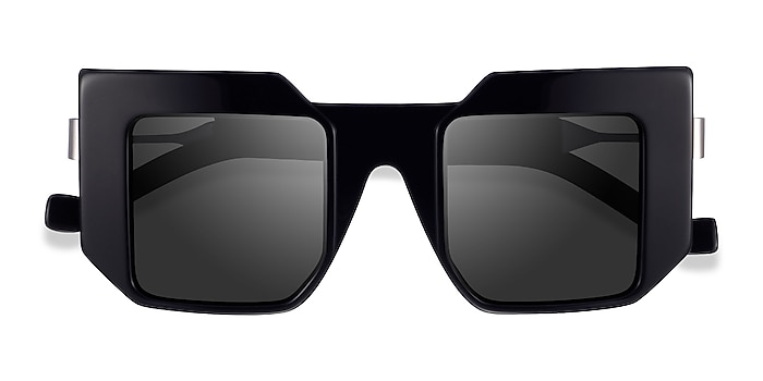 Black Virtua -  Acetate Sunglasses