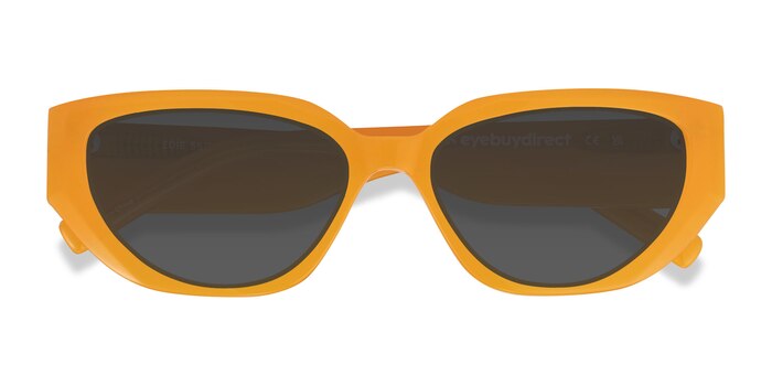 Crystal Yellow Edie -  Acetate Sunglasses