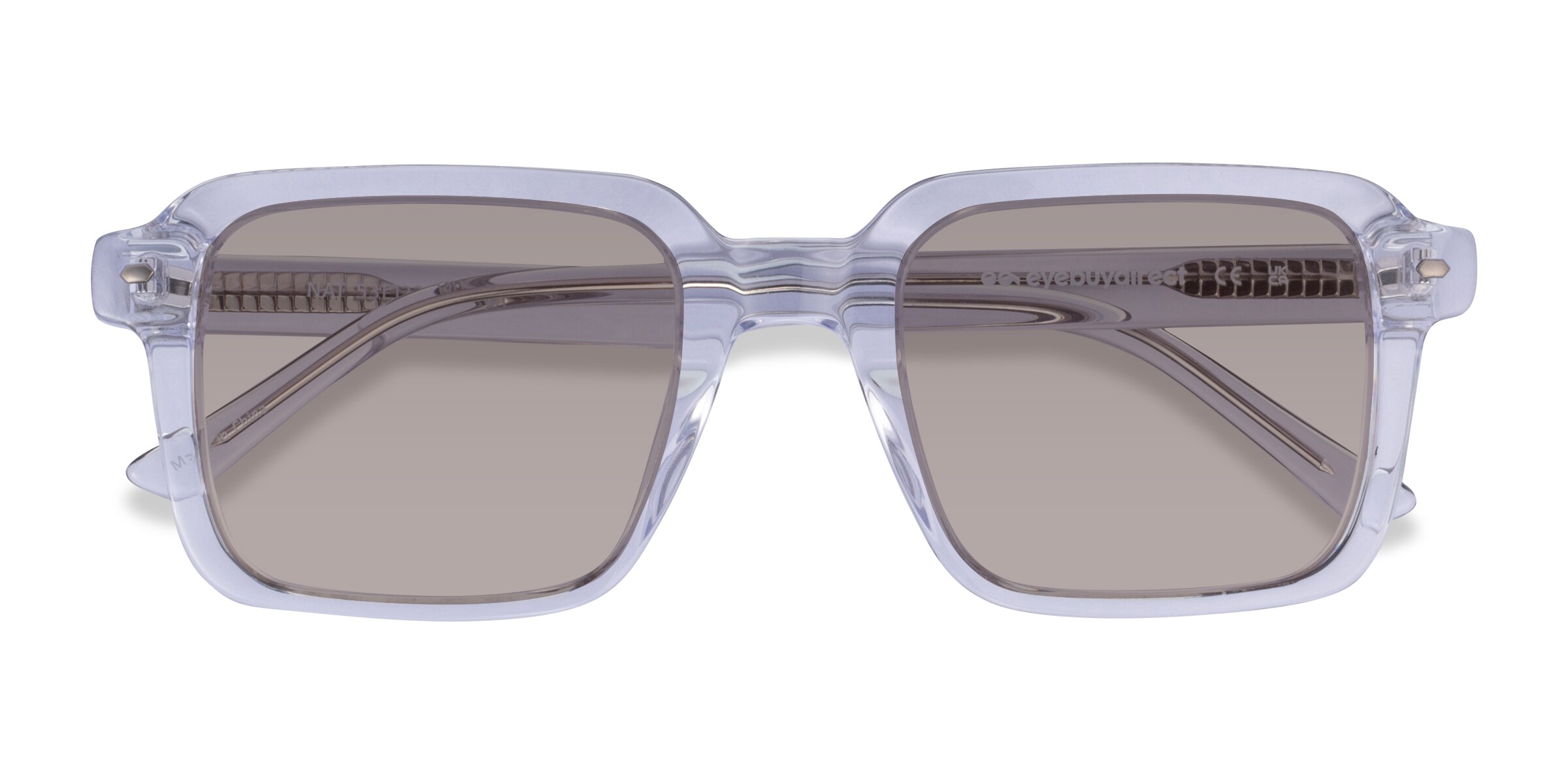Buy ParisSparrow Unisex Adult Aviator sunglasses Transparent Frame Clear  Lens Medium Pack of 1 at Amazon.in