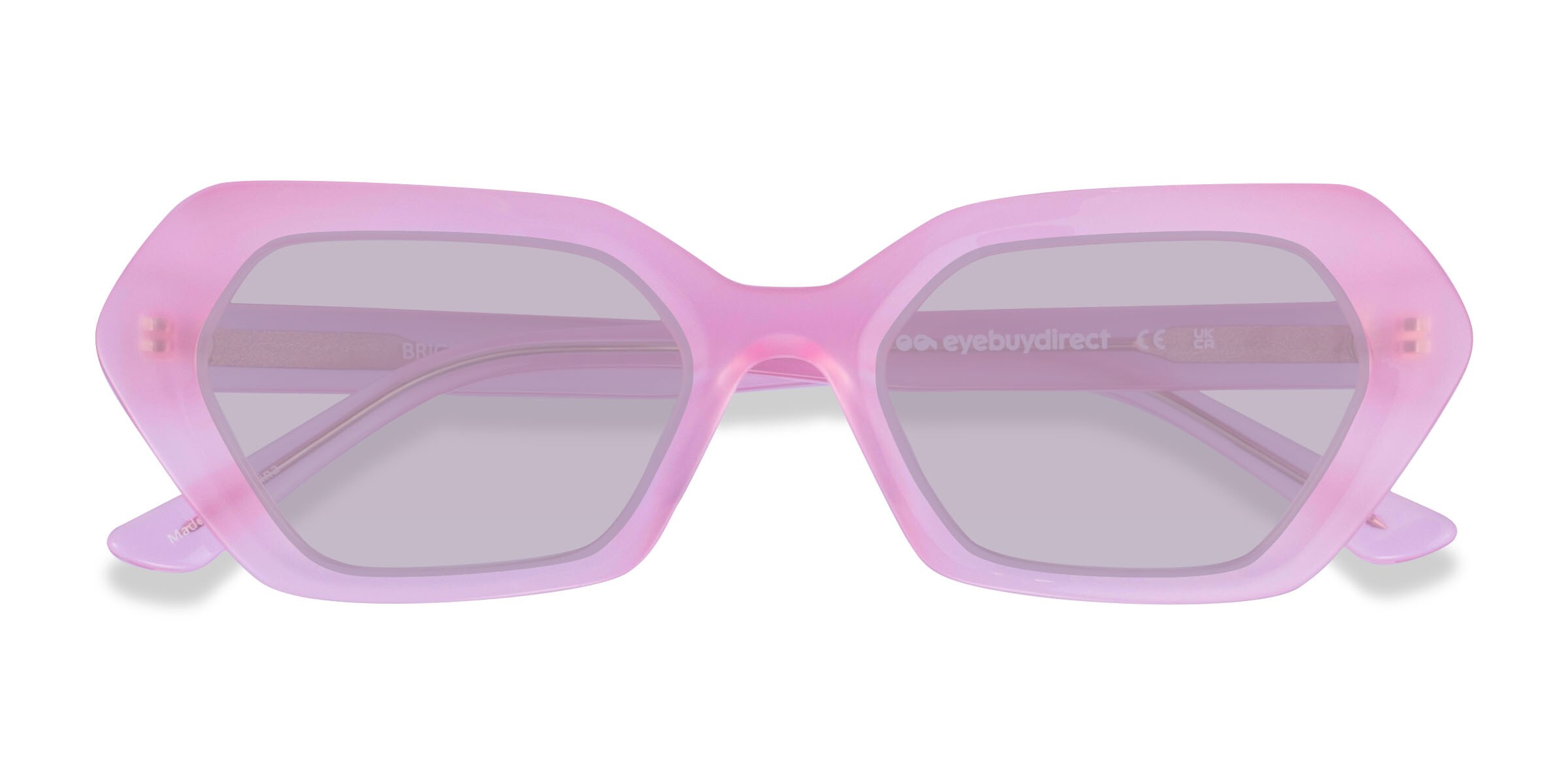 Sunglasses, Mask shape, SK1126, Pink | Swarovski