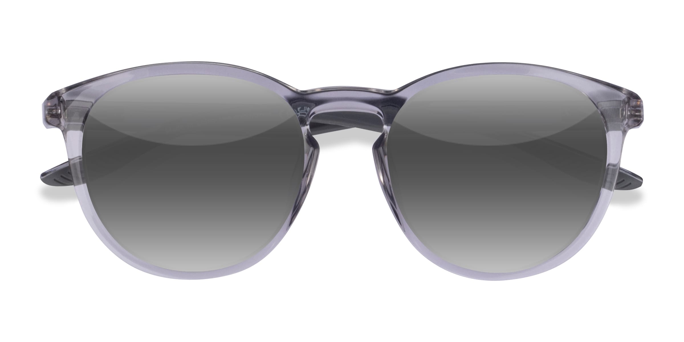 Elan - Round Shiny Crystal Gray Frame Prescription  display picture 2