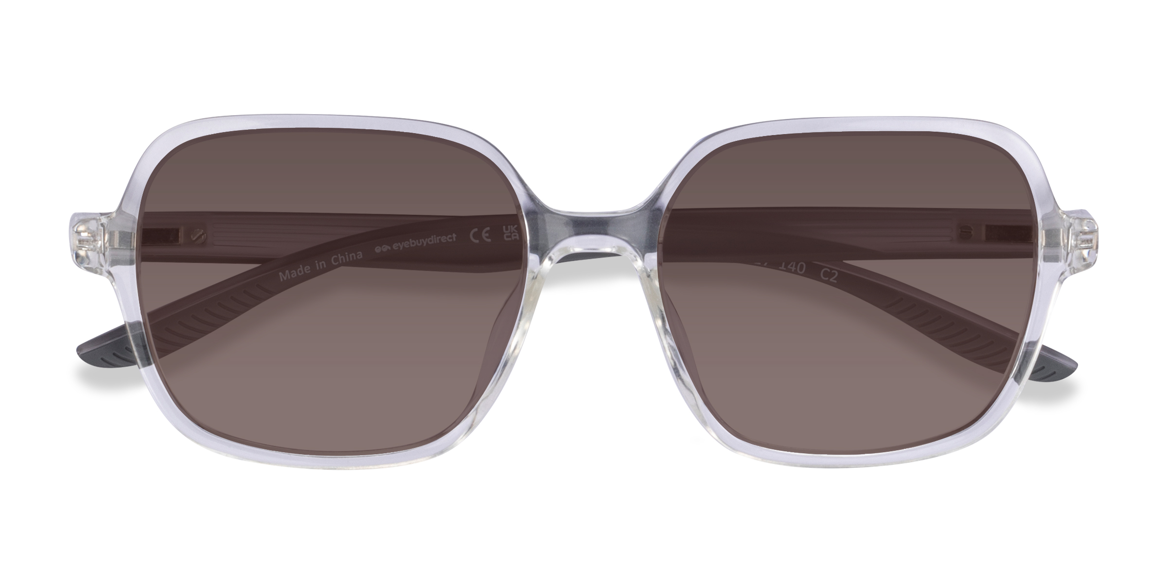 Unisex s squarePlastic Prescription sunglasses - Eyebuydirect s Fierce