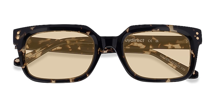 Shiny Tortoise Golden -  Acetate Sunglasses