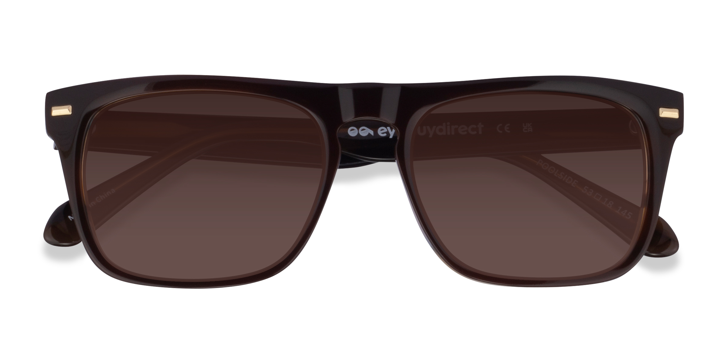 Unisex s squareAcetate Prescription sunglasses - Eyebuydirect s Poolside