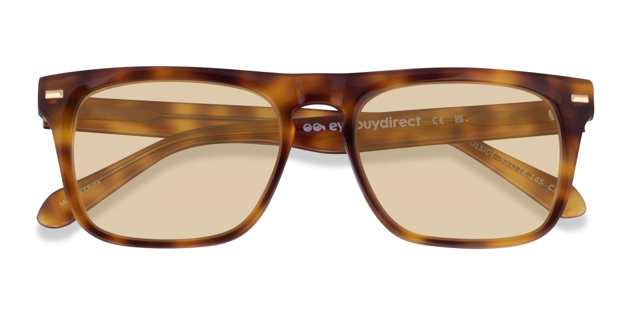 The Chelsea Square Sunglasses - Tortoise