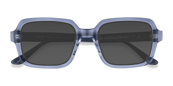 Clear Blue Resort -  Acetate Sunglasses