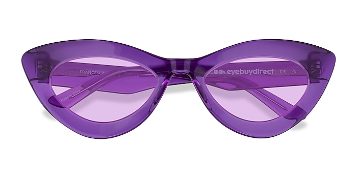 Crystal Purple Francesca -  Acétate Lunettes de soleil