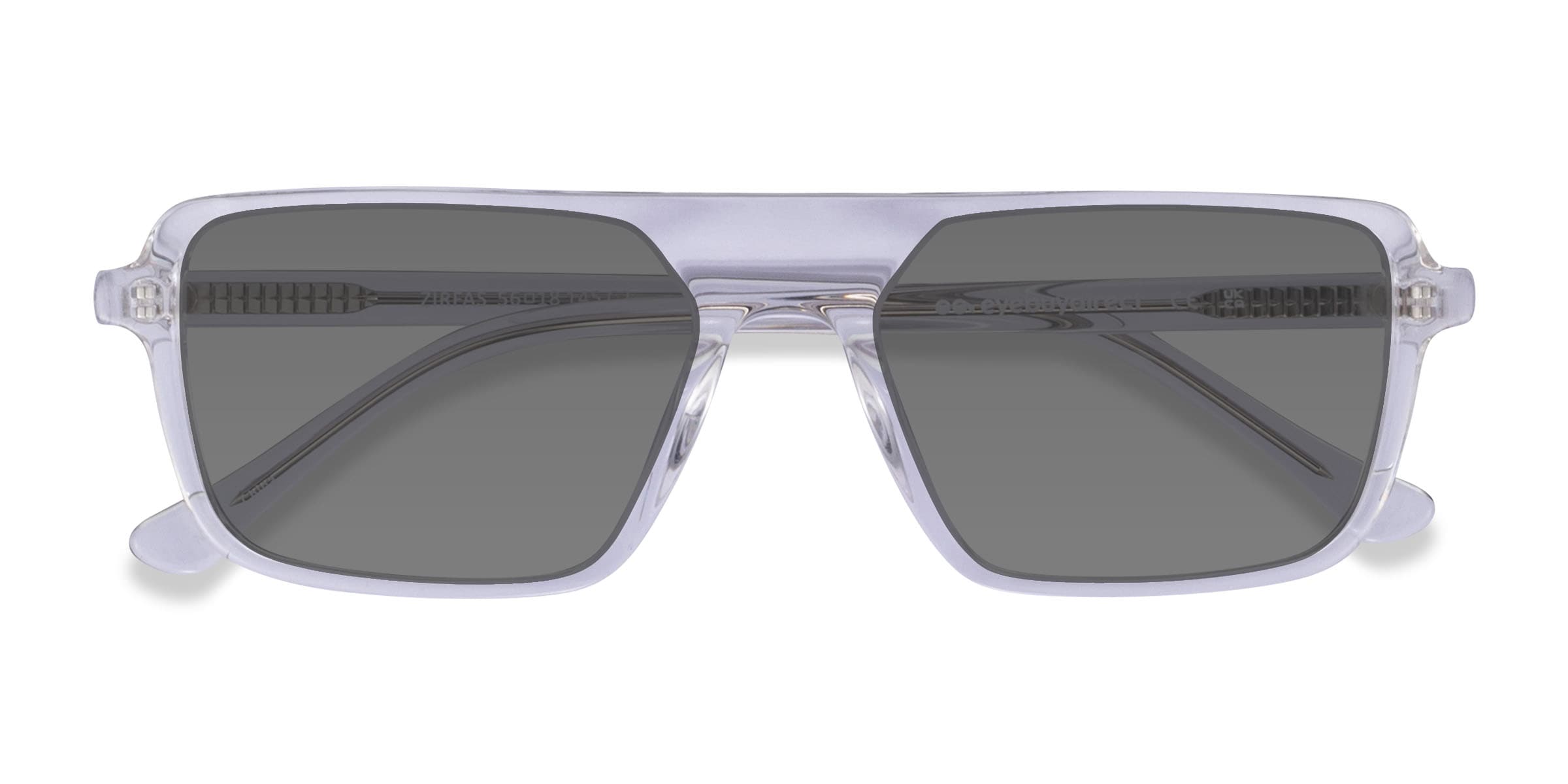 Unisex s aviator Crystal Clear Acetate Prescription sunglasses - Eyebuydirect s Zirfas 42$