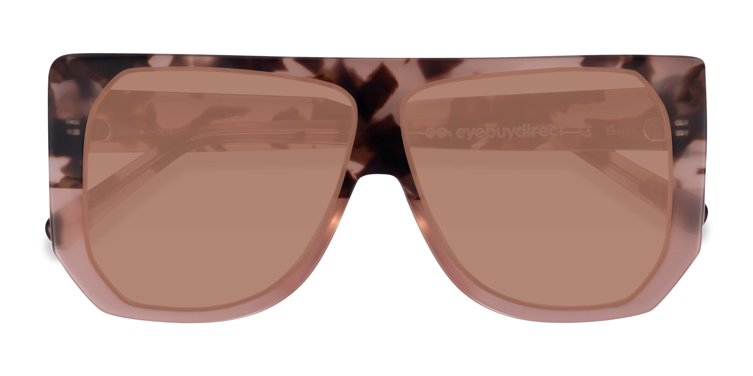 Unisex s square Pink Tortoise Acetate Prescription sunglasses - Eyebuydirect s Nikita 149$